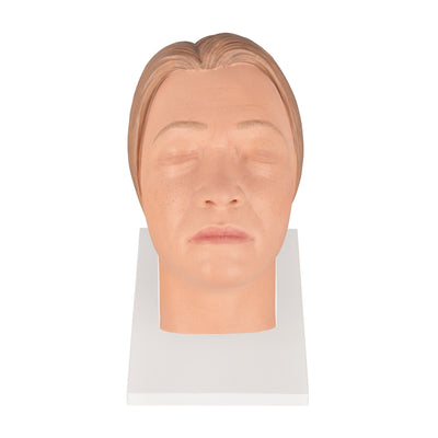 Female Aesthetic Mannequin Head for Face Injection Training