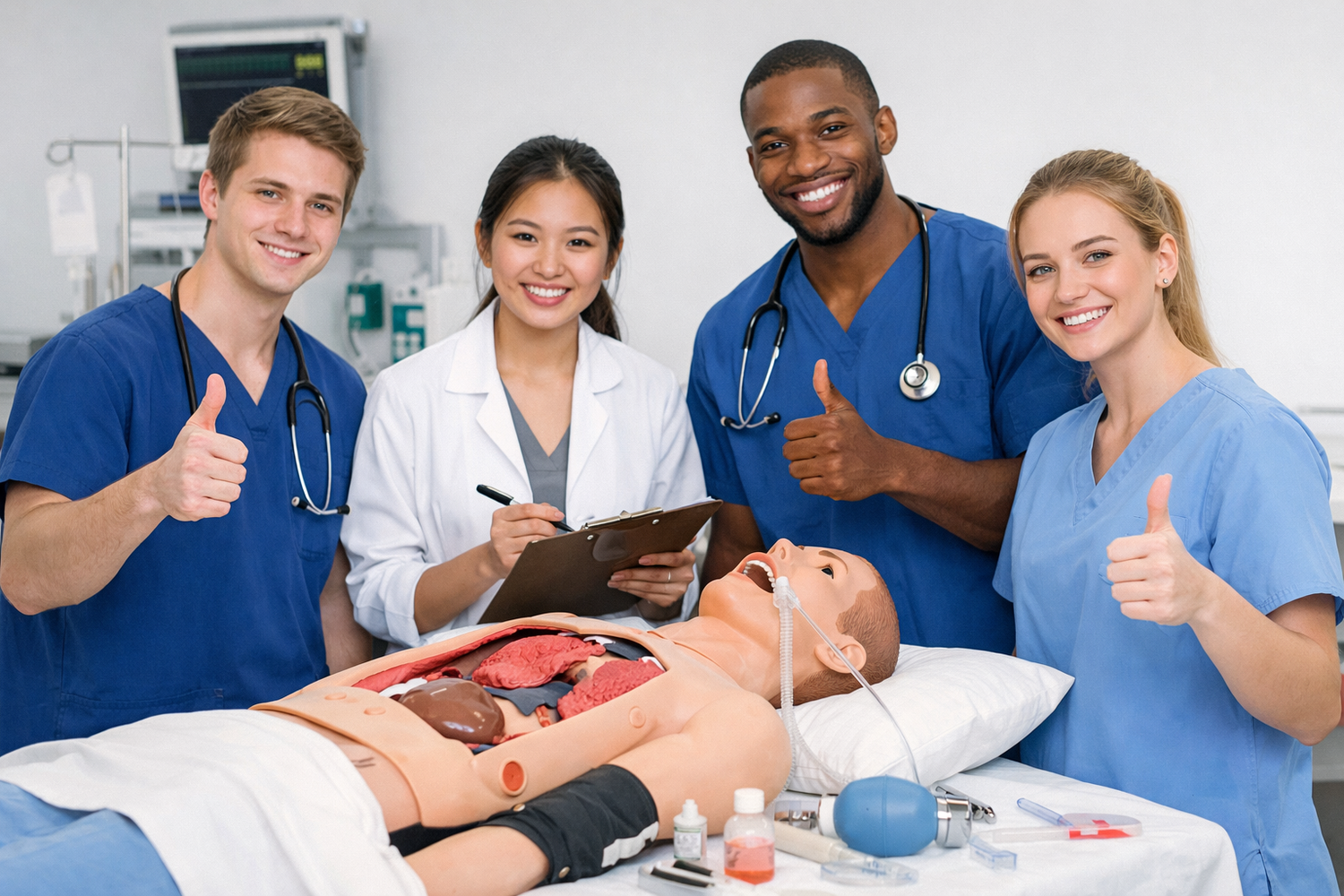 Medical Students in Training