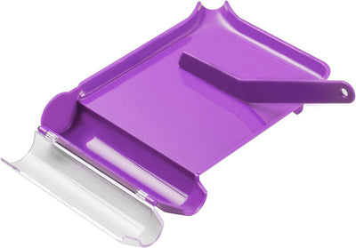 Pill Counter Tray with Spatula Purple Color