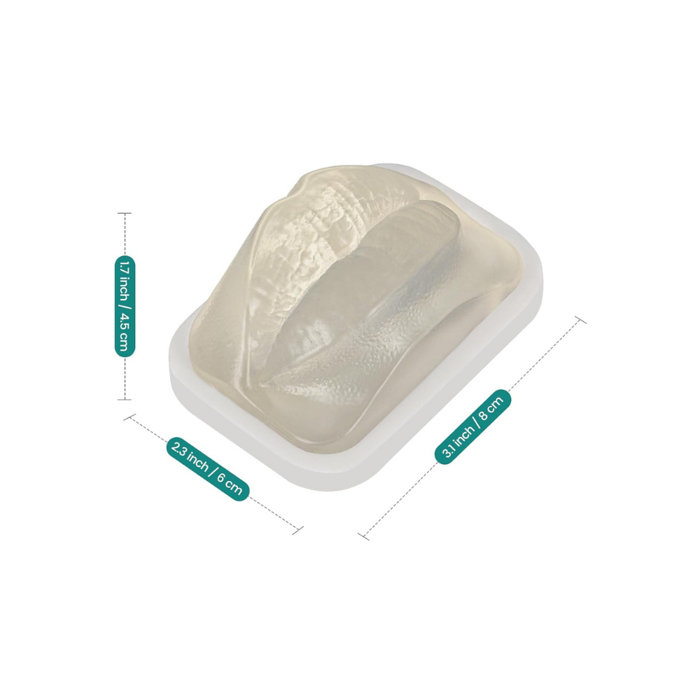 Transparent Lip Filler Simulator Size Dimensions