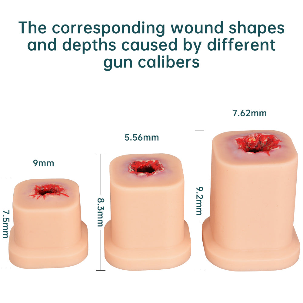 Wound care training models