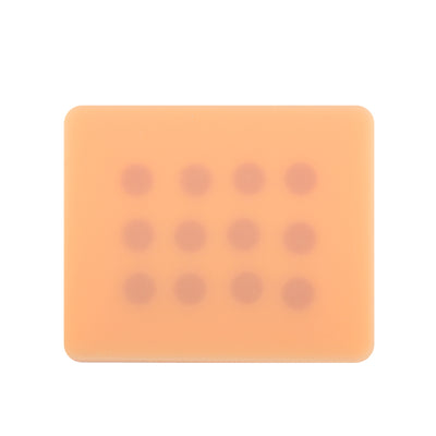 Close-Up of Skin-Like Texture on Injection Pad