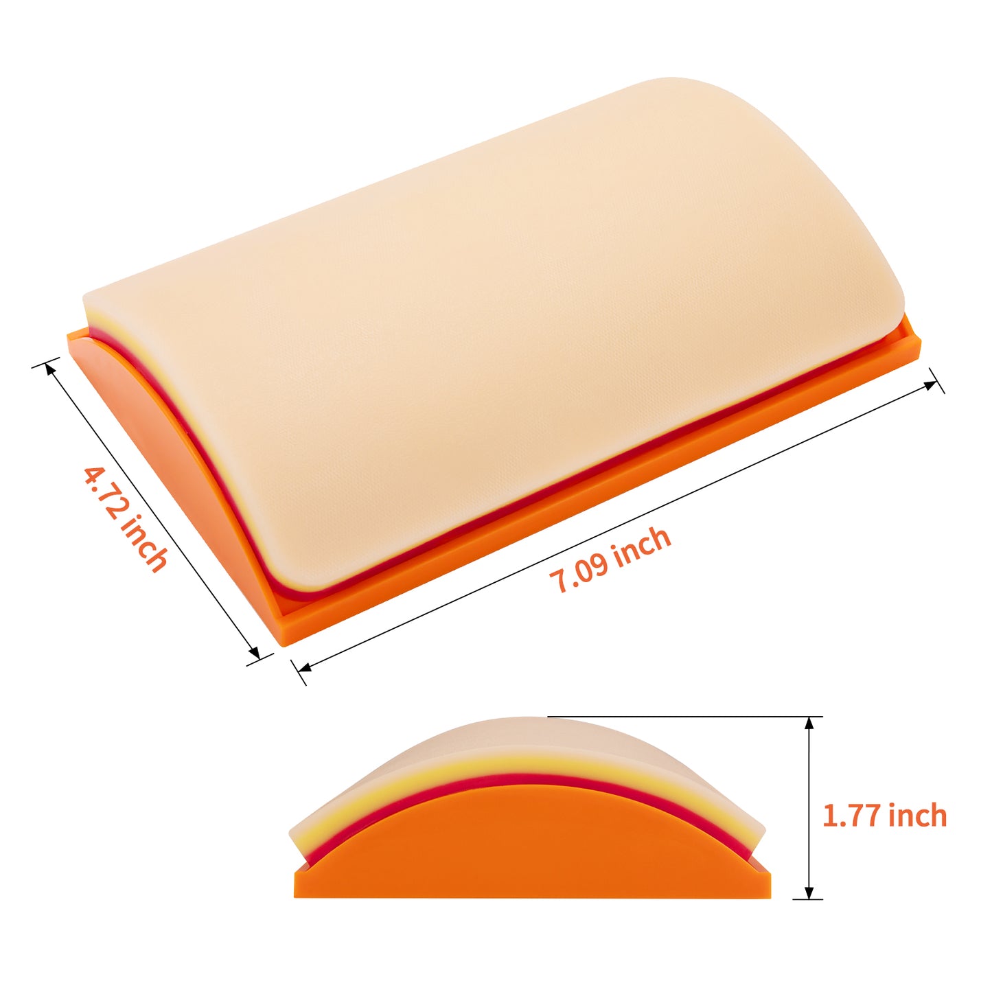 Suture Practice Pad Size and Dimensions