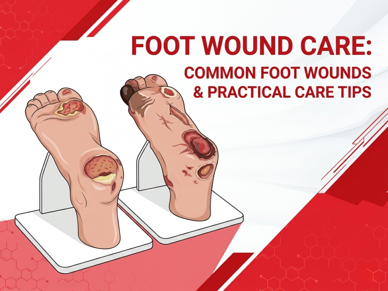 Foot Wound Care: Common Foot Wounds and Practical Care Tips