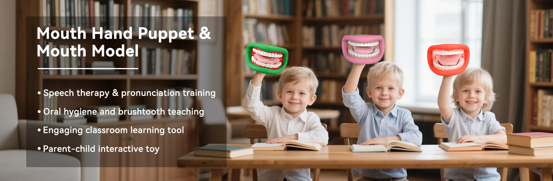 Mouth Hand Puppet & Mouth Models