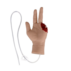 Silicone Hand Amputated Wound Simulator Wound Pack Trainer