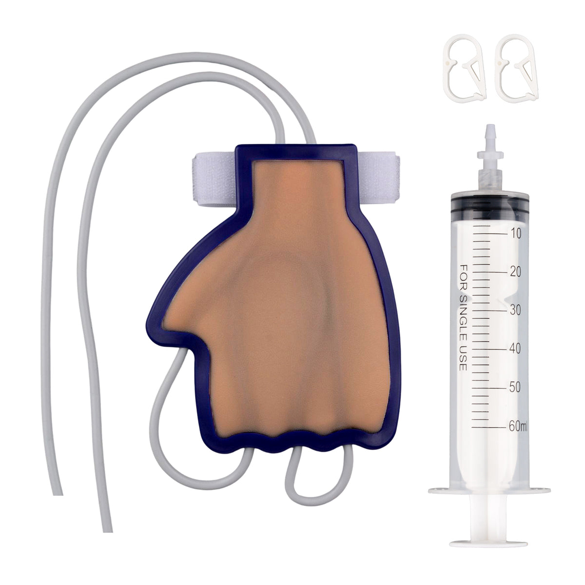 Iv Injection Pad Dorsal Hand IV Injection Training Pad | Realistic Venipuncture & Infus ...