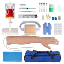Load image into Gallery viewer, Medarchitect IV Injection kit with Intravenous Infusion, Blood Draw, Venipuncture Techniques Training Model for NP/PA/RN Medical Students Phlebotomy &amp; Venipuncture Educational Teaching - [shop_medarchitect]
