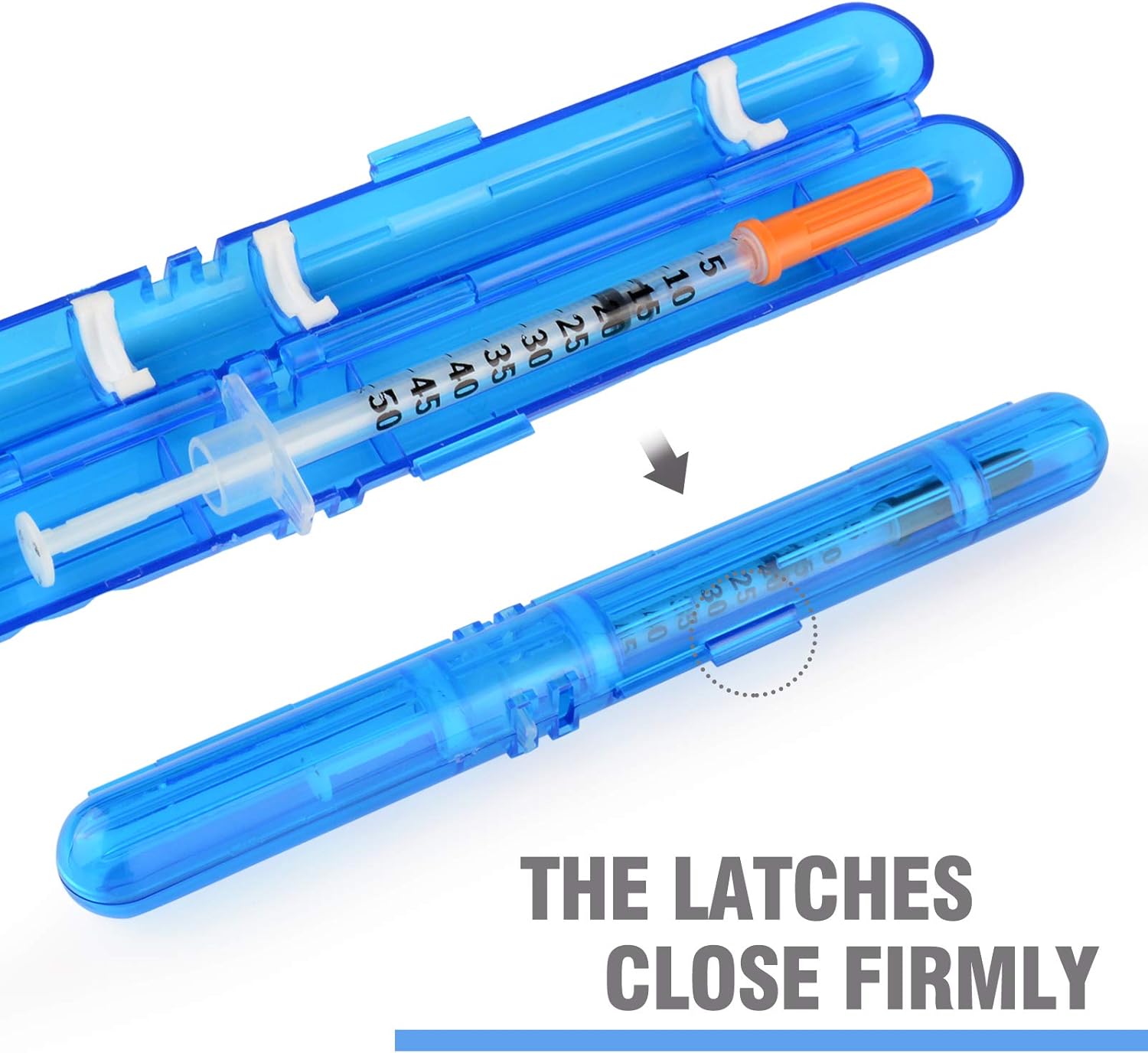 Portable Travel Insulin Prefilled Syringe Case for Diabetes, 2 pcs - [shop_medarchitect]
