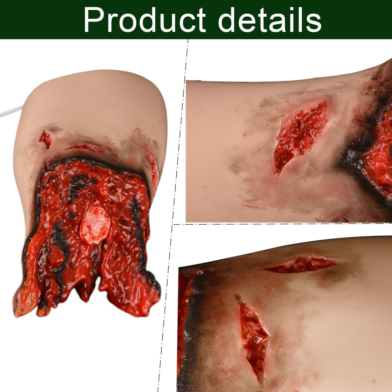 Active Bleeding Thigh Trauma Model For Hemorrhage Control Training