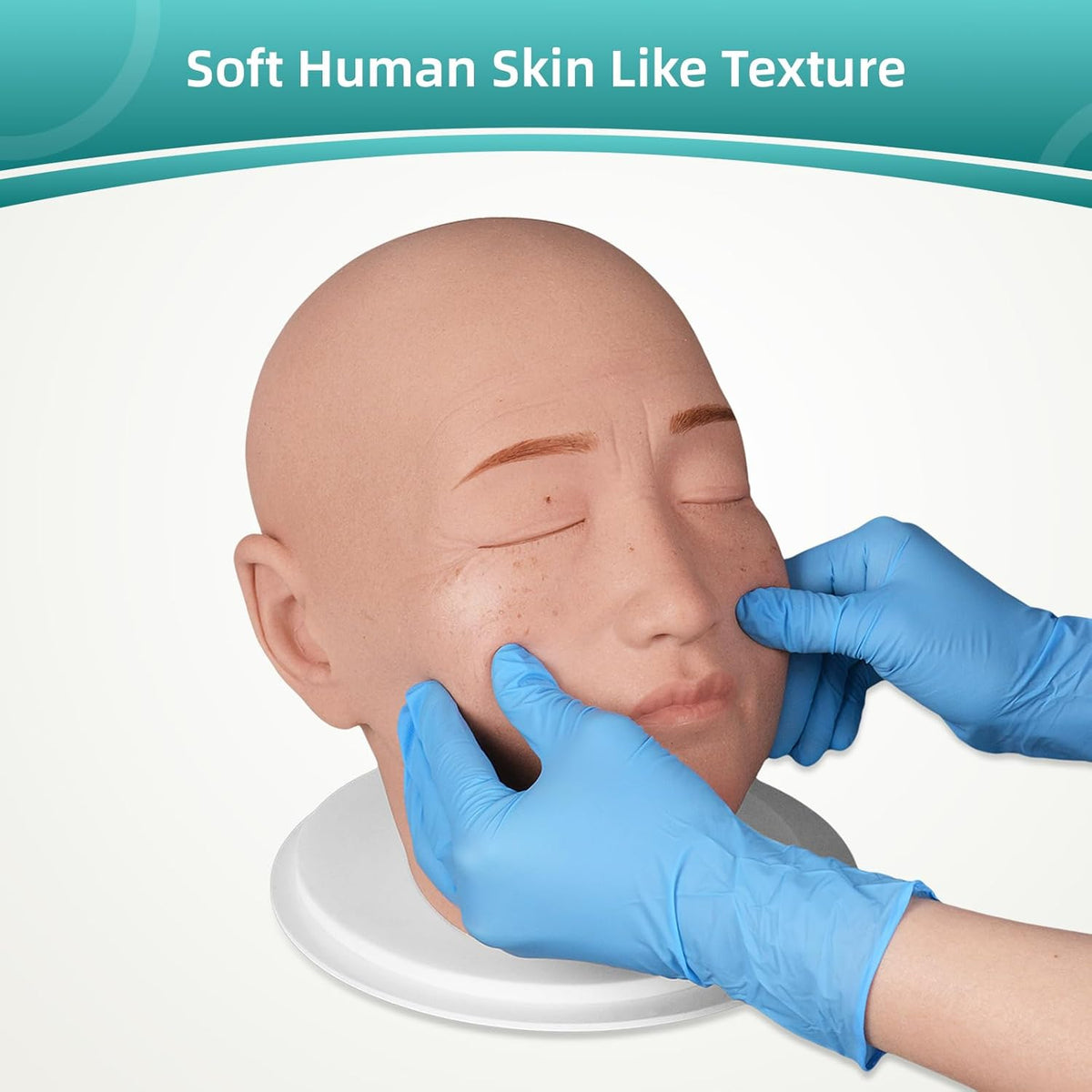 Human Figure With Injection Full-Head Facial Injection Training Model – Medarchitect