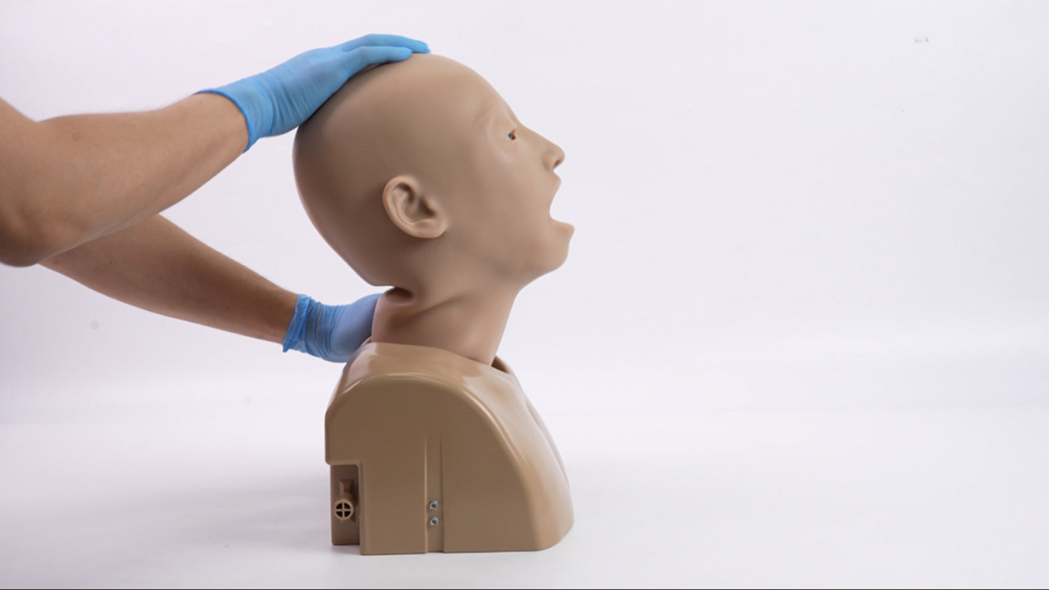 Airway Manikin Head Tilt Positioning