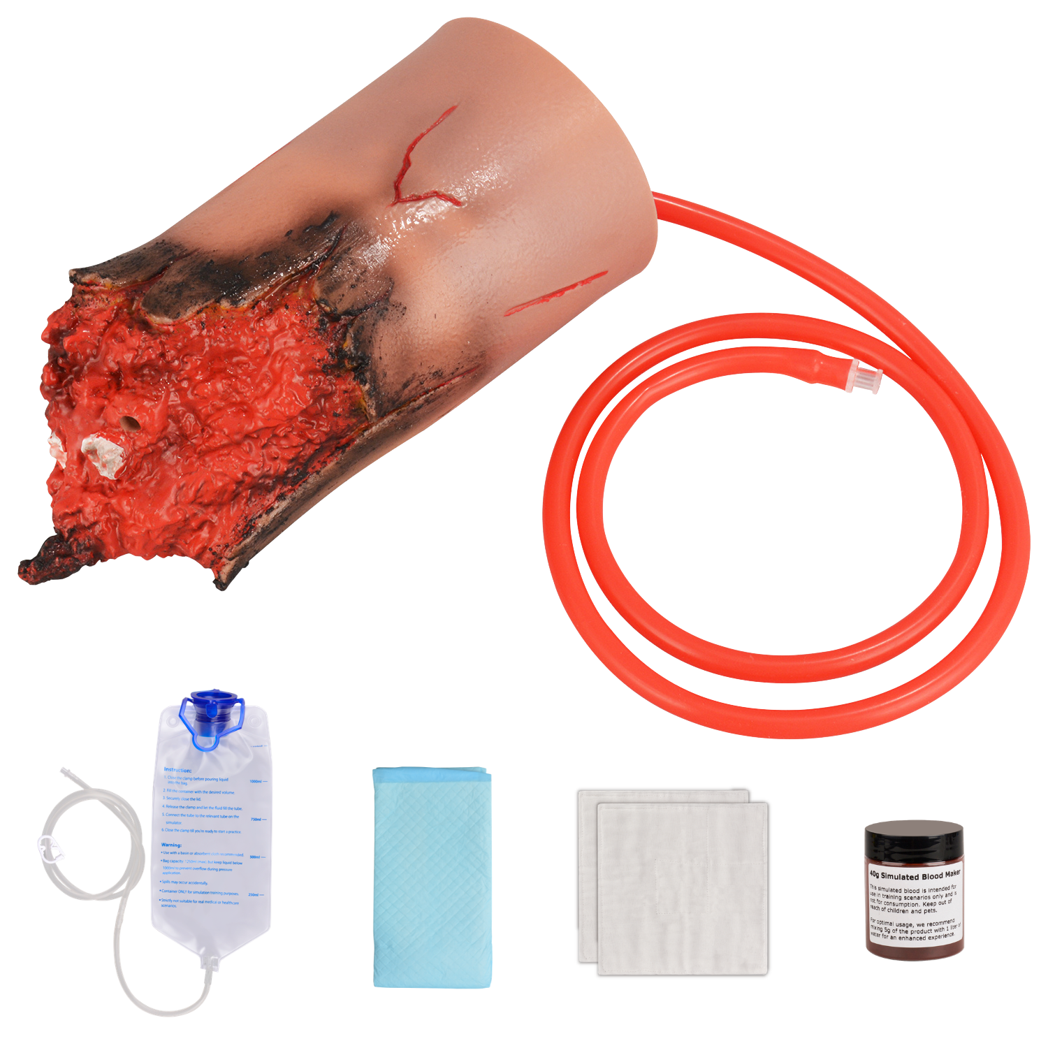 Arm Amputation Simulation Hemorrhage Control Trainer Kit