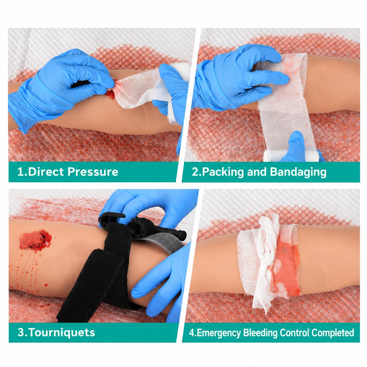 Arm Gunshot Wound Packing Trainer