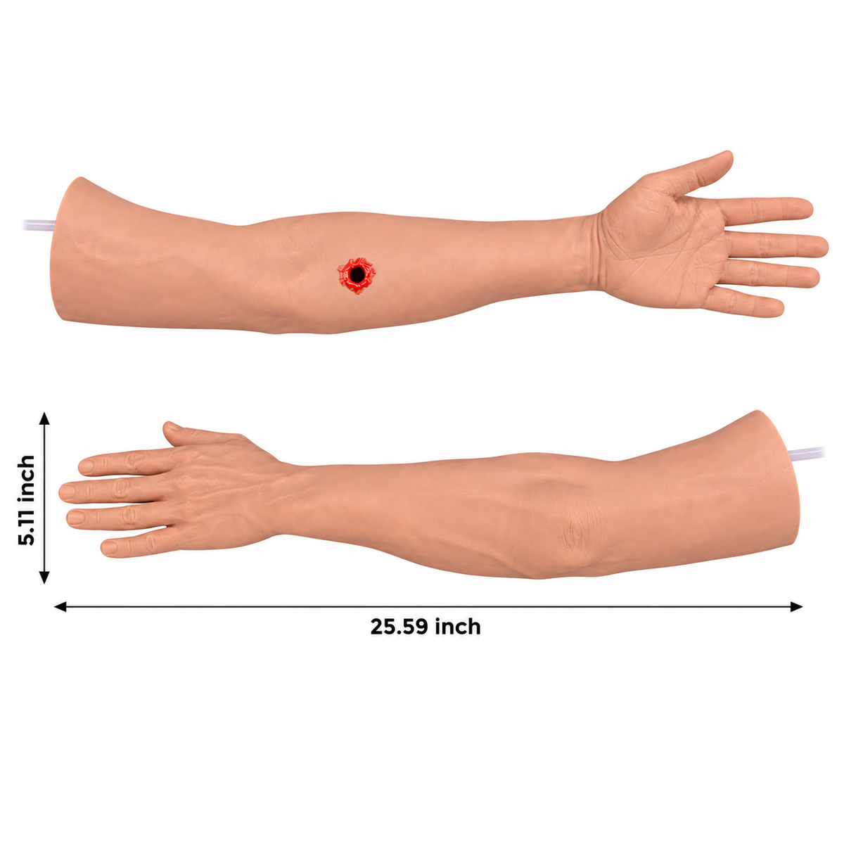 Arm Gunshot Wound Packing Trainer