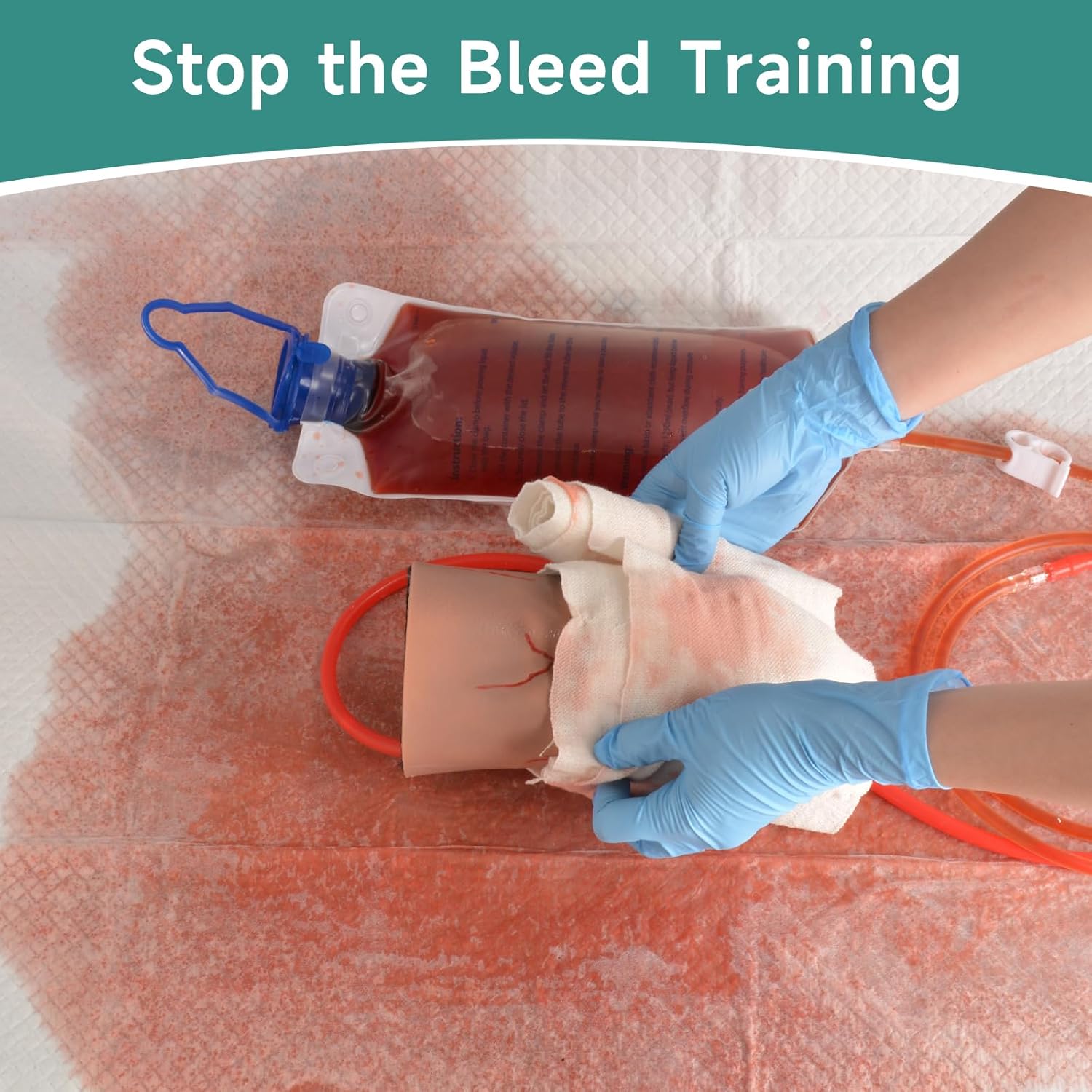 Arm Trauma Simulator for Stop the Bleed Training