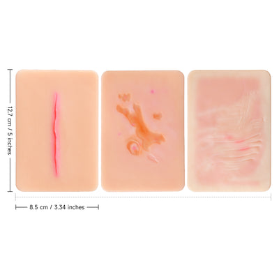 Atrophic Scar Simulation Card for Medical Training