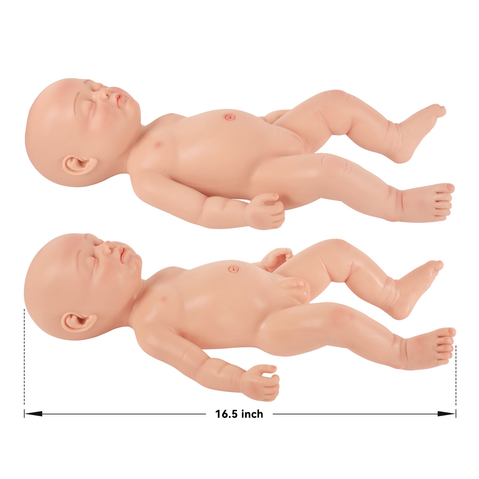 Baby Boy Infant Simulator Size Reference