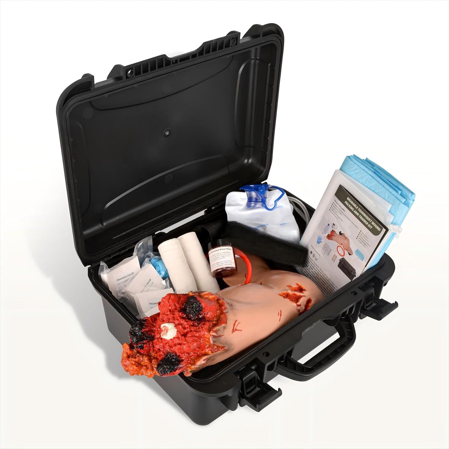 Bleeding Amputated Arm Simulator For Trauma Training Practice