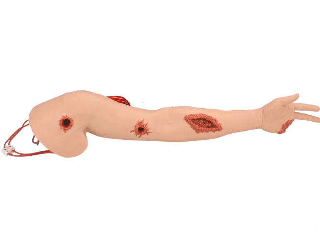 Bleeding Control Training Arm White Skin Tone