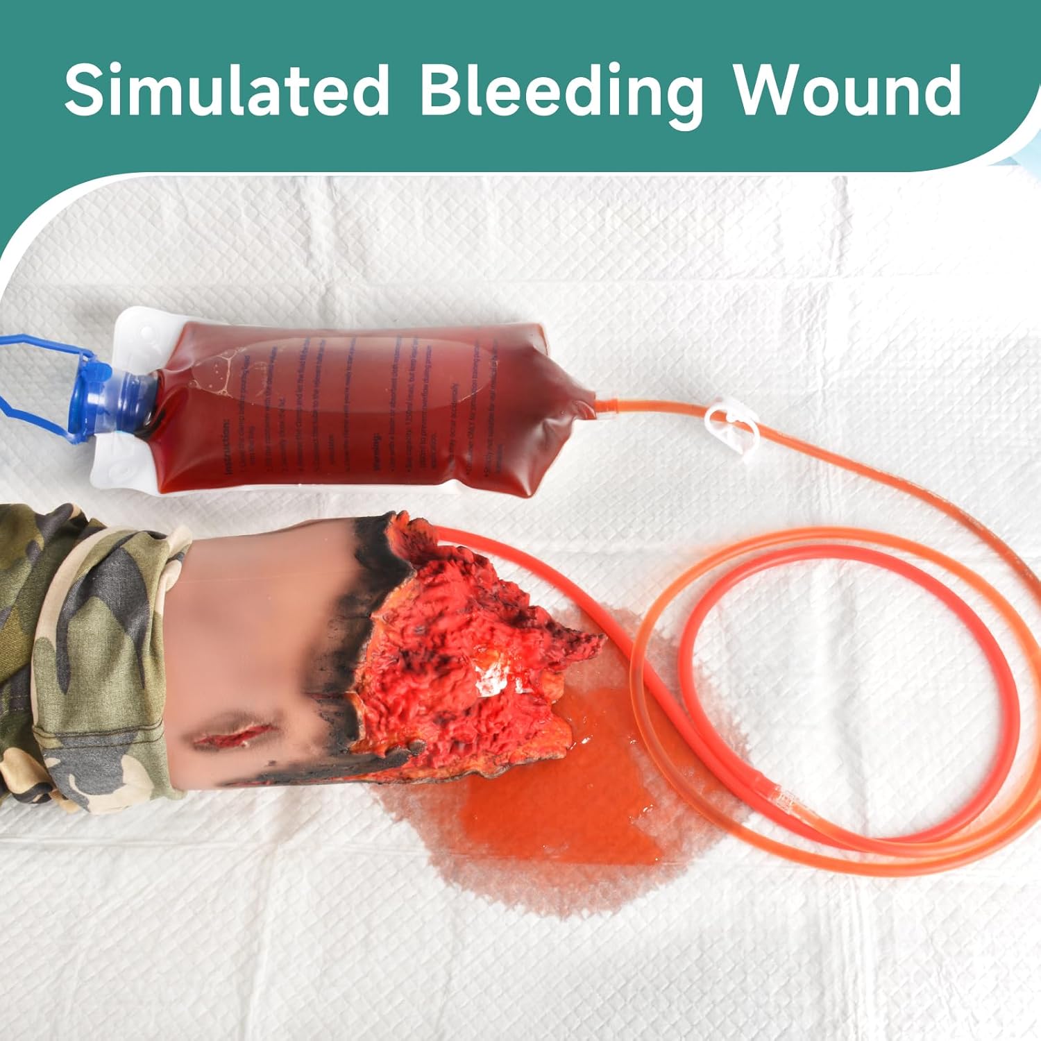 Bleeding Lower Leg Amputation Simulator