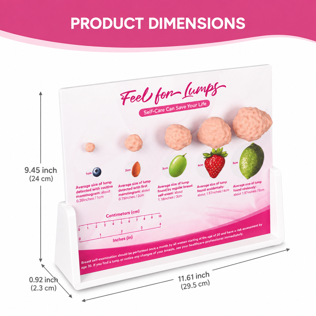 Breast Lump Model for Breast Self-Exam & Palpation Training