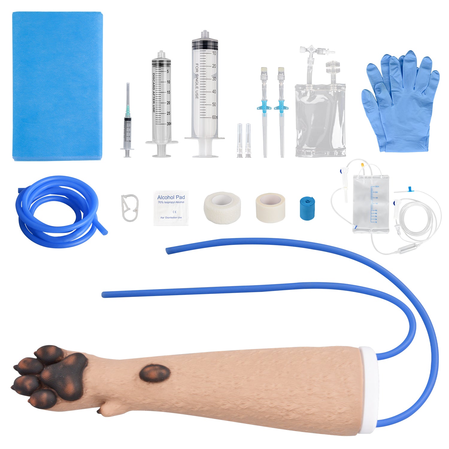 Canine Leg IV Injection Training Kit