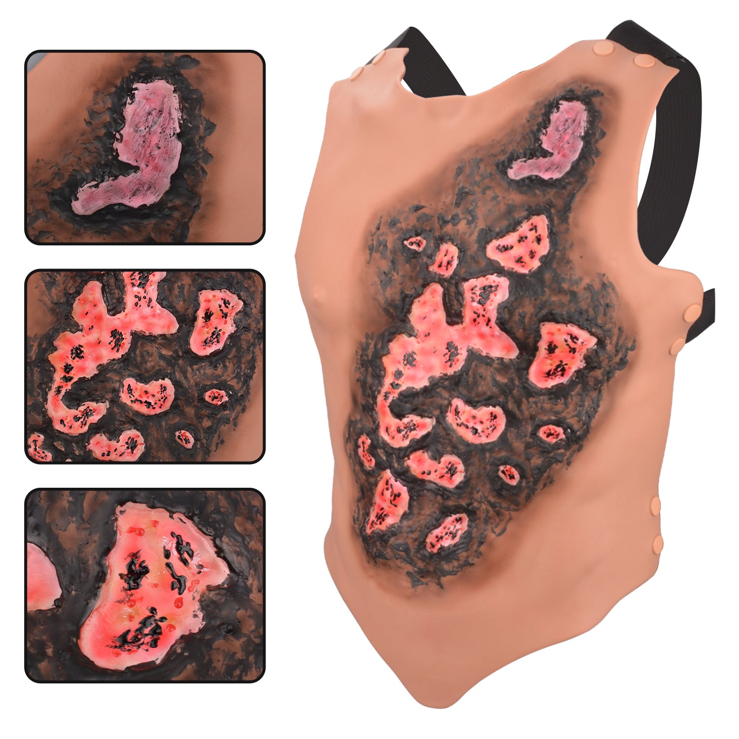 Chest & Abdomen Burn Injury Simulator Realistic