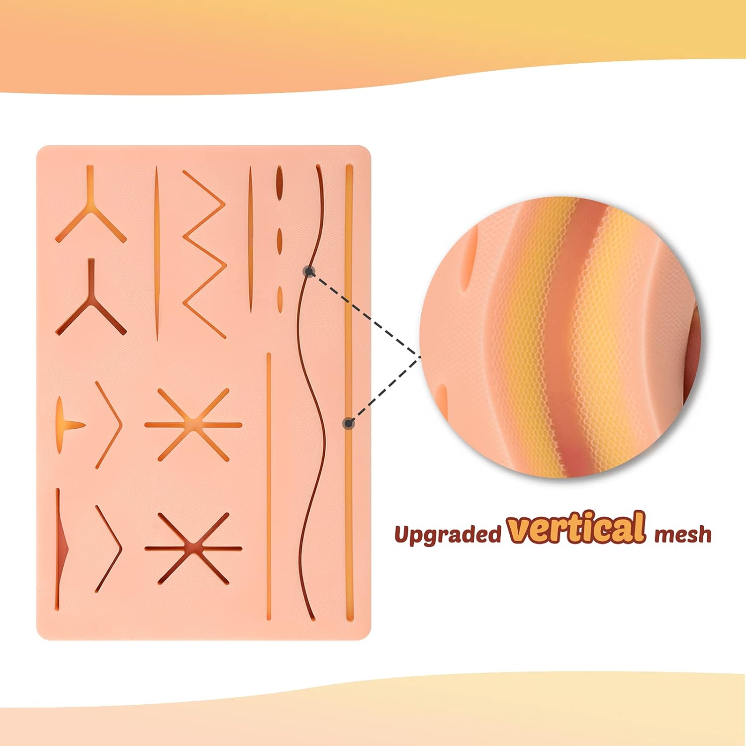 Close-Up of Reinforced Mesh for Durability