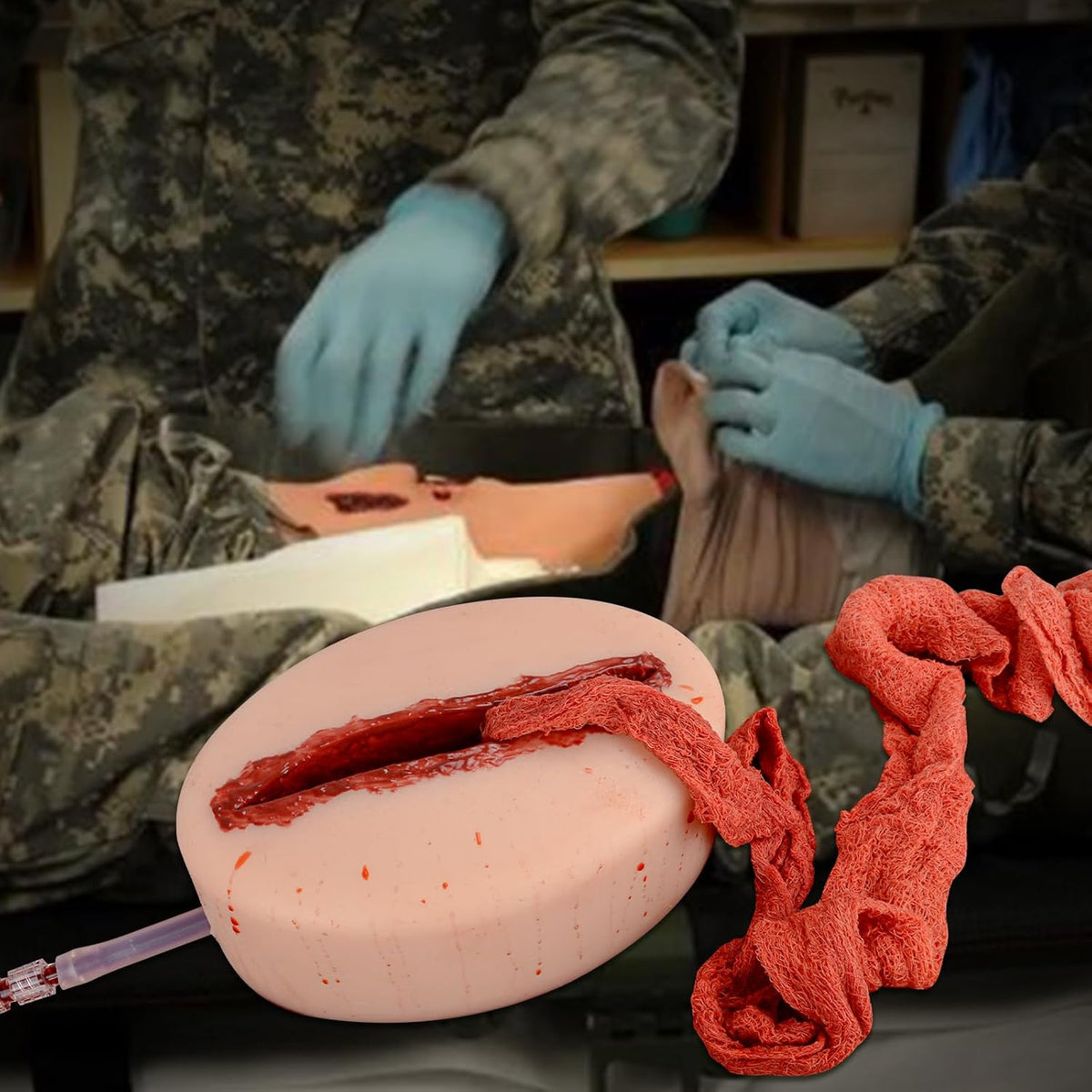 Cut Wound Packing Training Kit