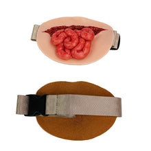 Carica l&#39;immagine nel visualizzatore di Gallery, Wearable Eviscerated Intestine Simulator Wound Moulage