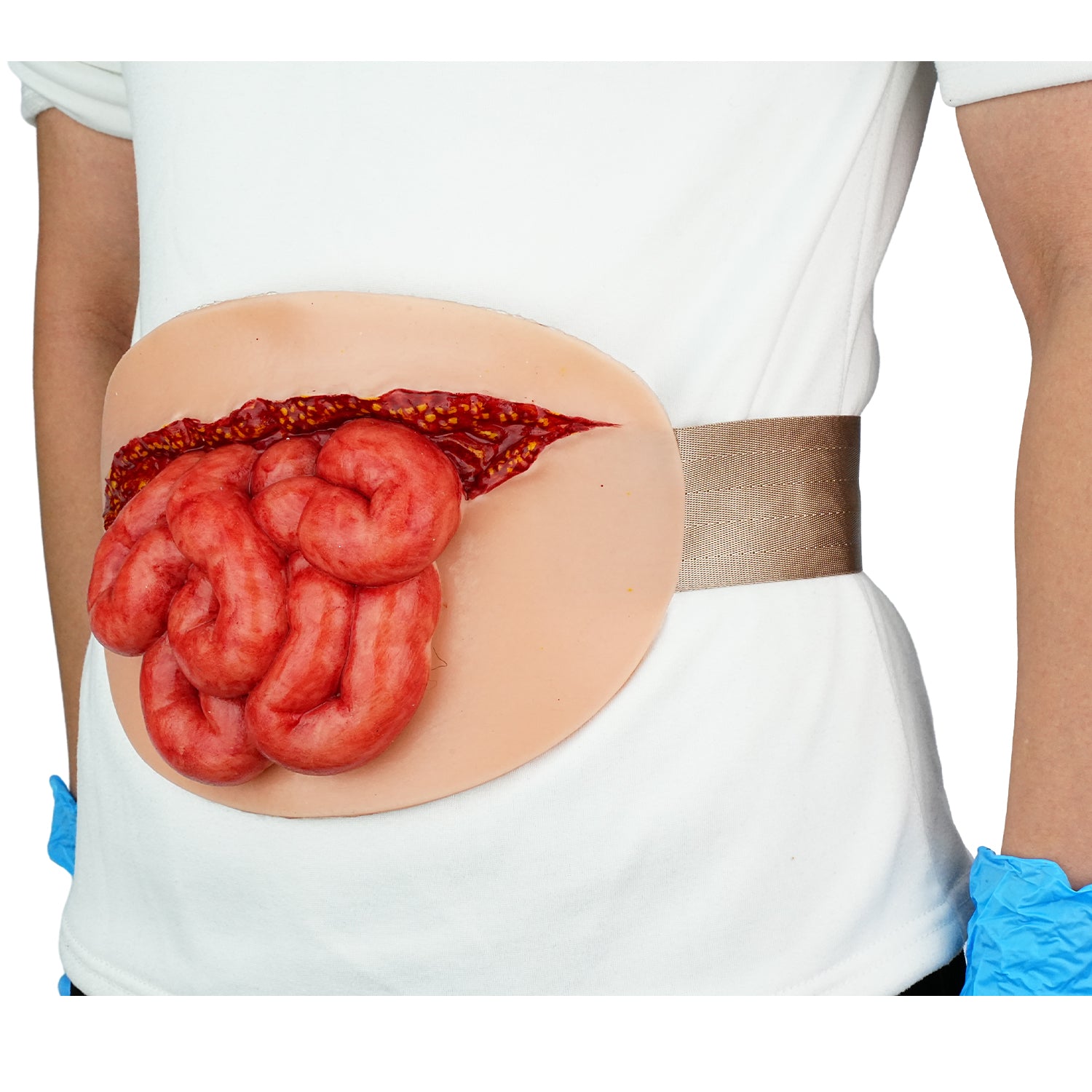Wearable Eviscerated Intestine Simulator Wound Moulage - [shop_medarchitect]