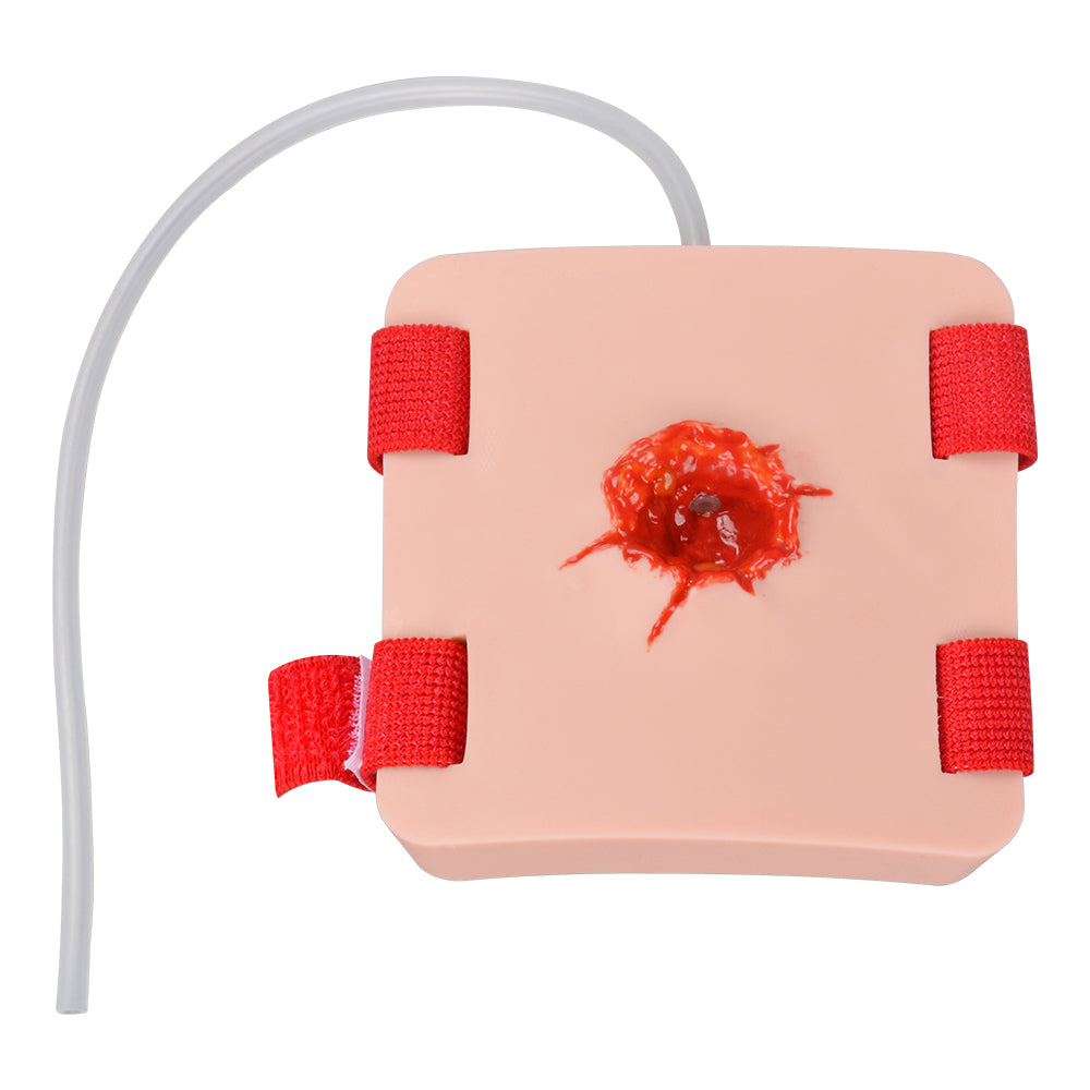 Wearable Gunshot Wound Care Training Model