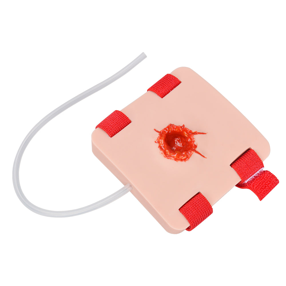 Wearable Gunshot Wound Care Training Model