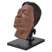 Dark Skin Injection Mannequin Head for Facial Injection Practice & Teaching