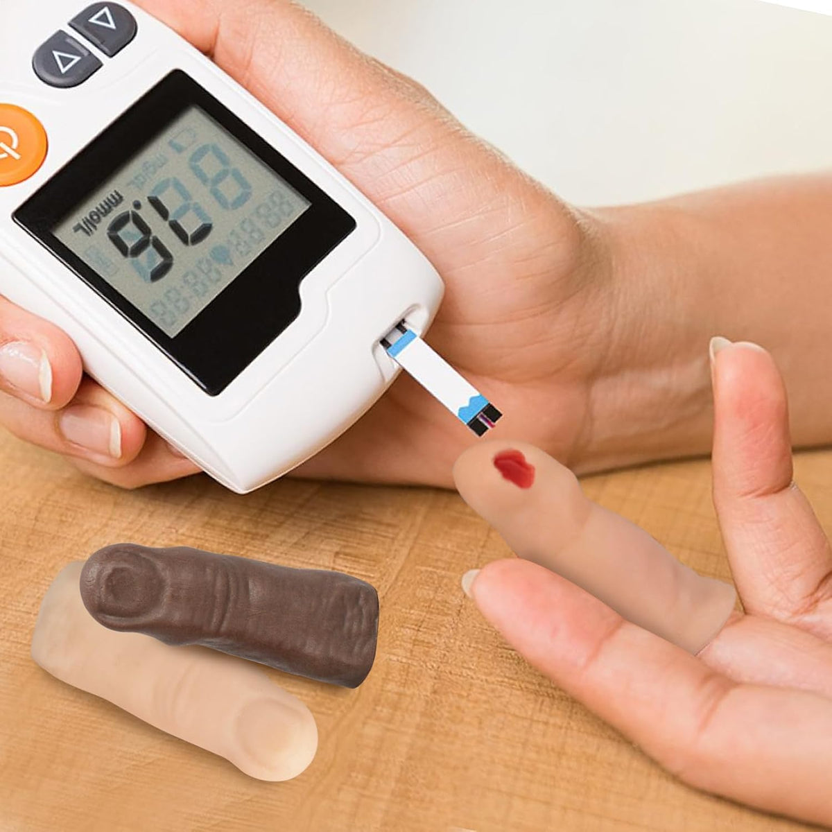 Finger Simulator Fingerstick Blood Glucose Test Simulator – Medarchitect