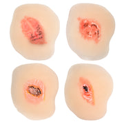 Dry Wound Healing Simulation Model Silicone Patch