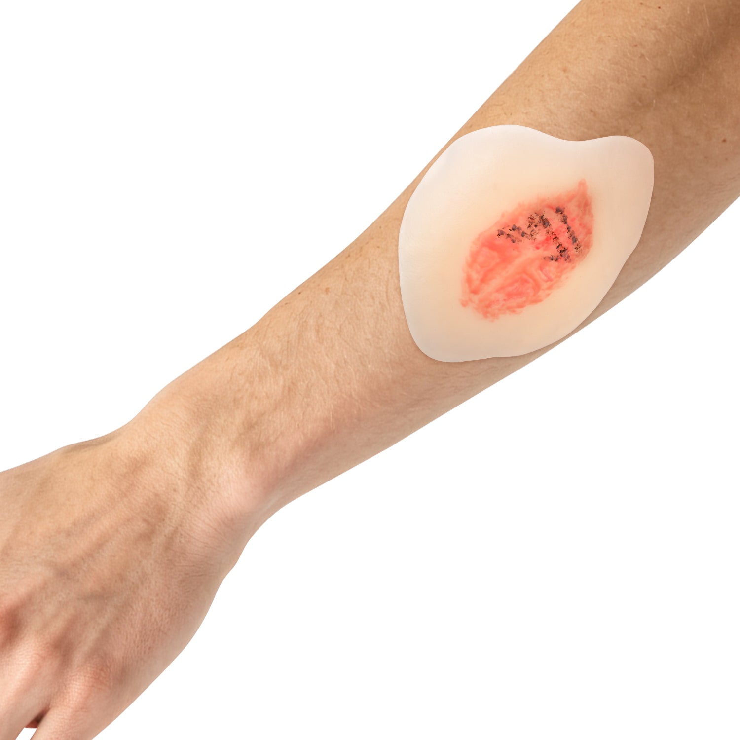 Dry Wound Healing Simulation Model Silicone Patch