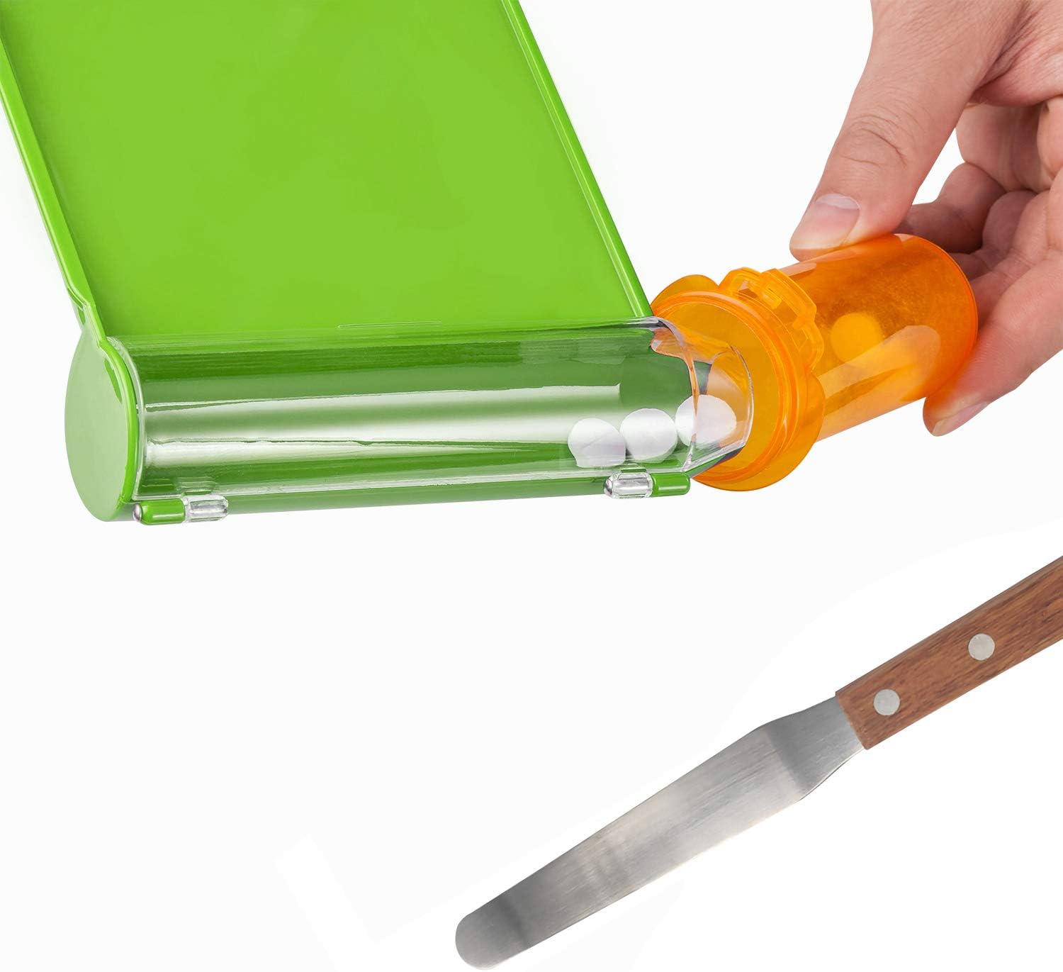 Dual Channel Pill Counting Tray Pouring Pills