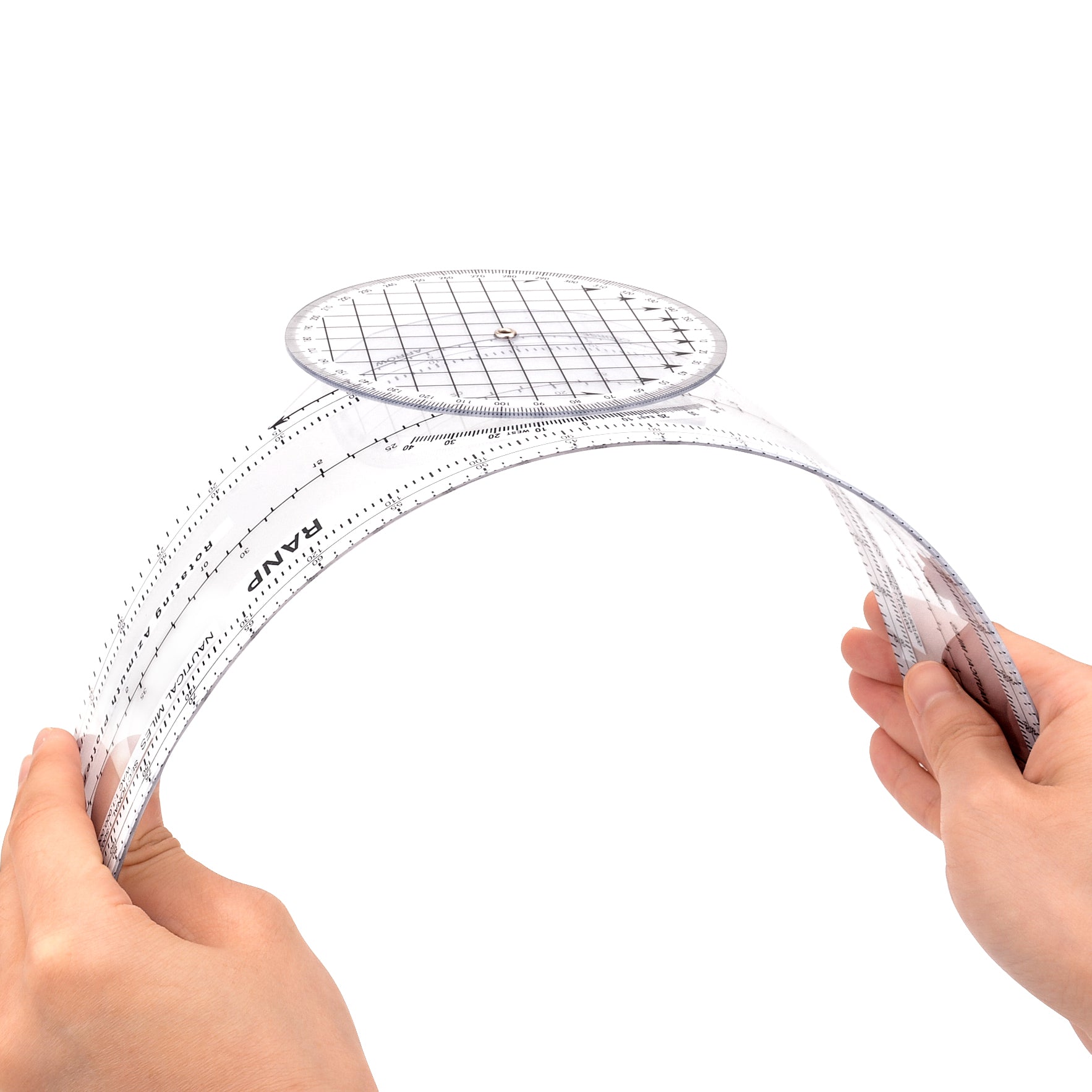 Durable Flight Navigation Plotter For Student Pilots