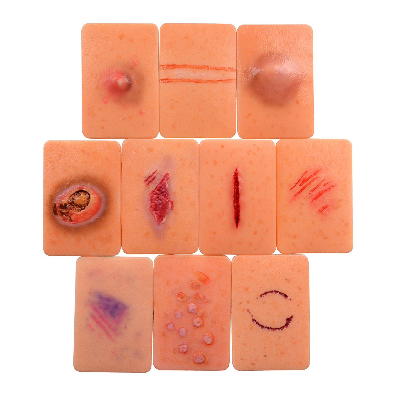 Elder Abuse Injury Demonstration Model Kit(Set of 10)