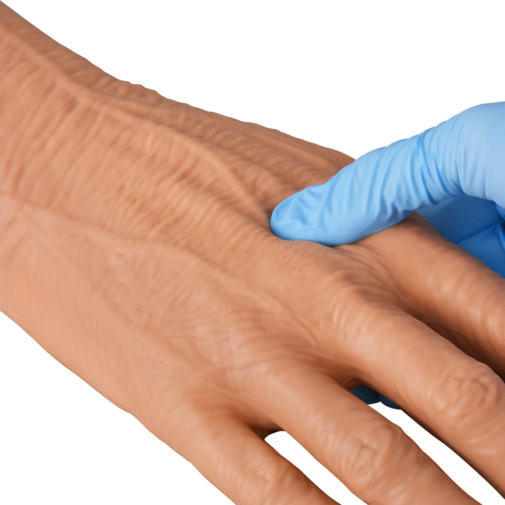 Elderly IV Injection Training Hand With Realistic Superficial Veins