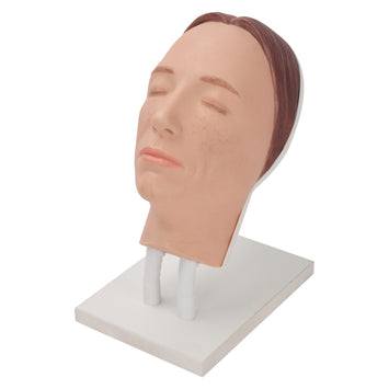 Facial Injection Training Mannequin with Female Face
