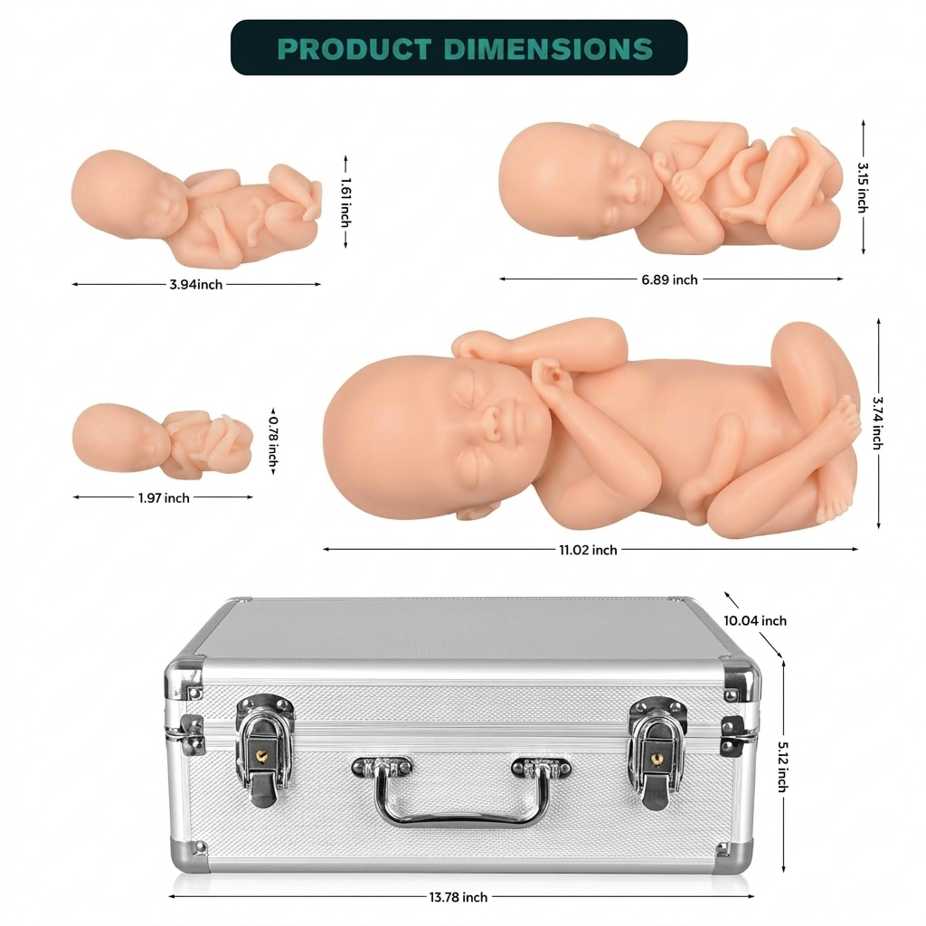 Fetal Development Models Set
