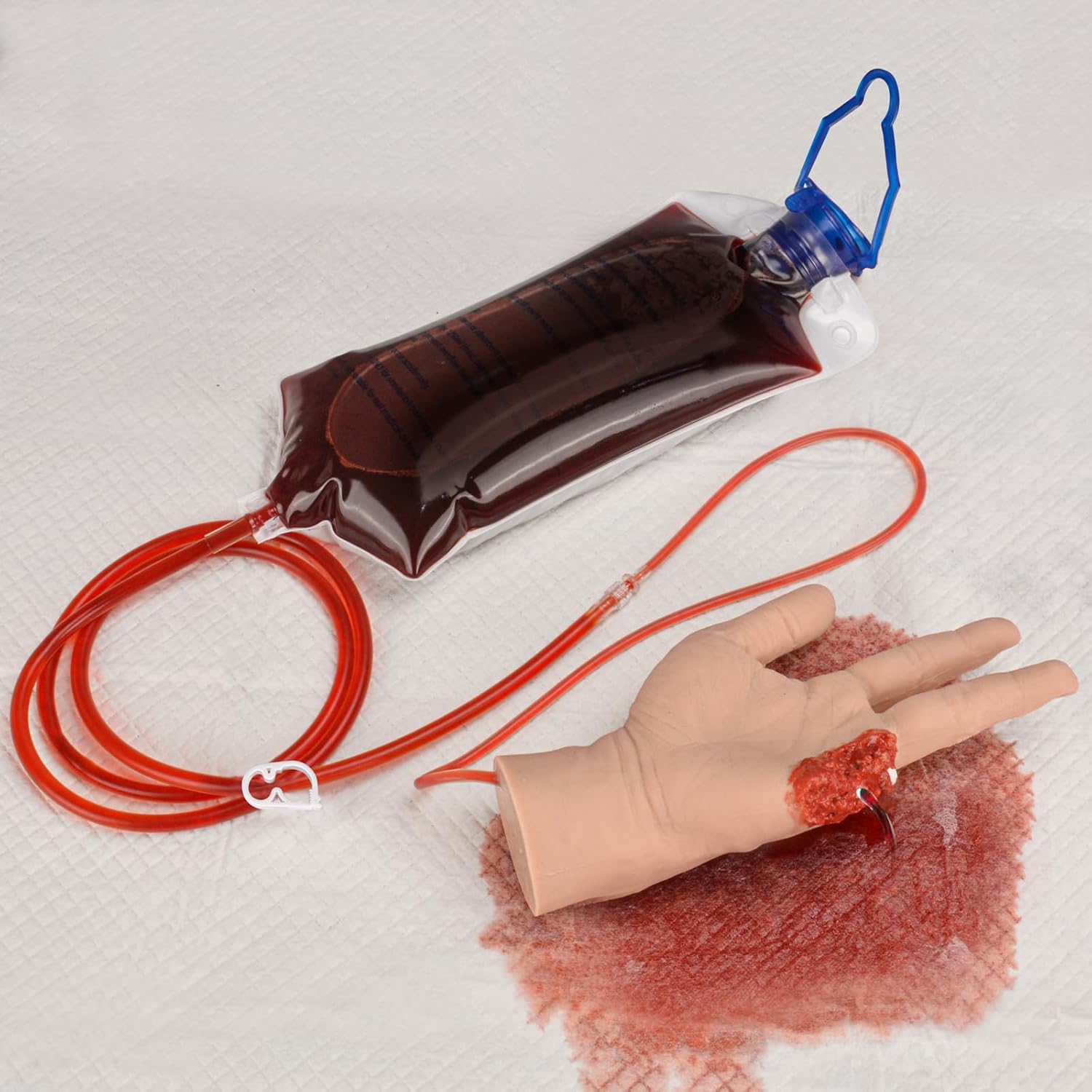 Finger Amputation Bleeding Control Trainer With Active Bleeding