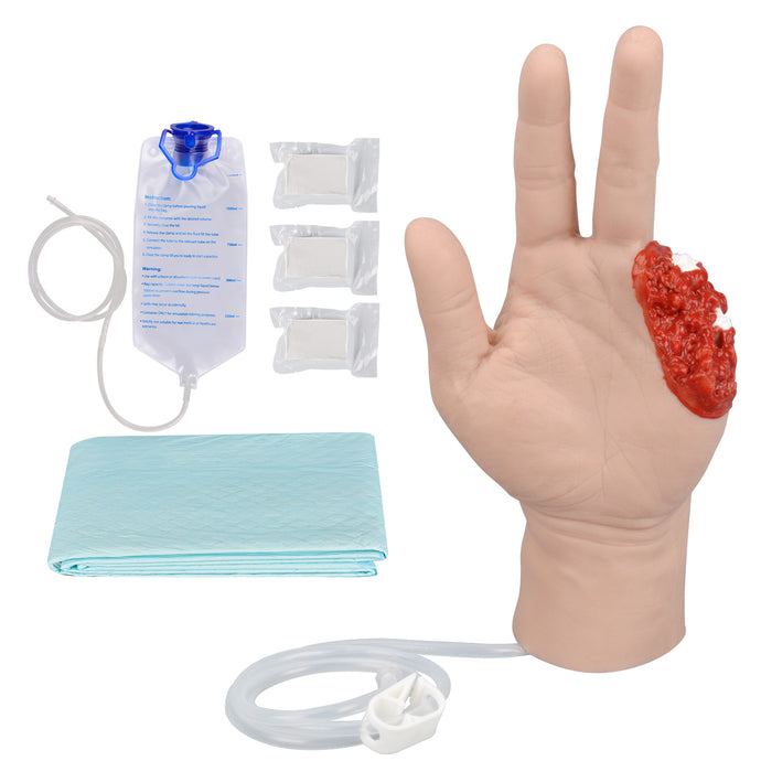 Finger Amputation Hemorrhage & Bandaging Training Hand Kit – Medarchitect