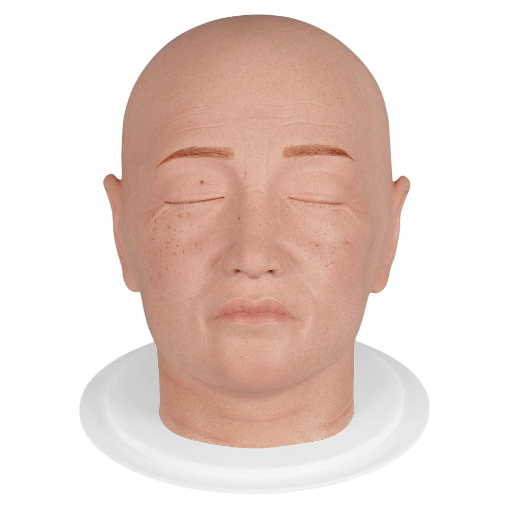 Full-Head Facial Injection Training Model with Realistic Female Features