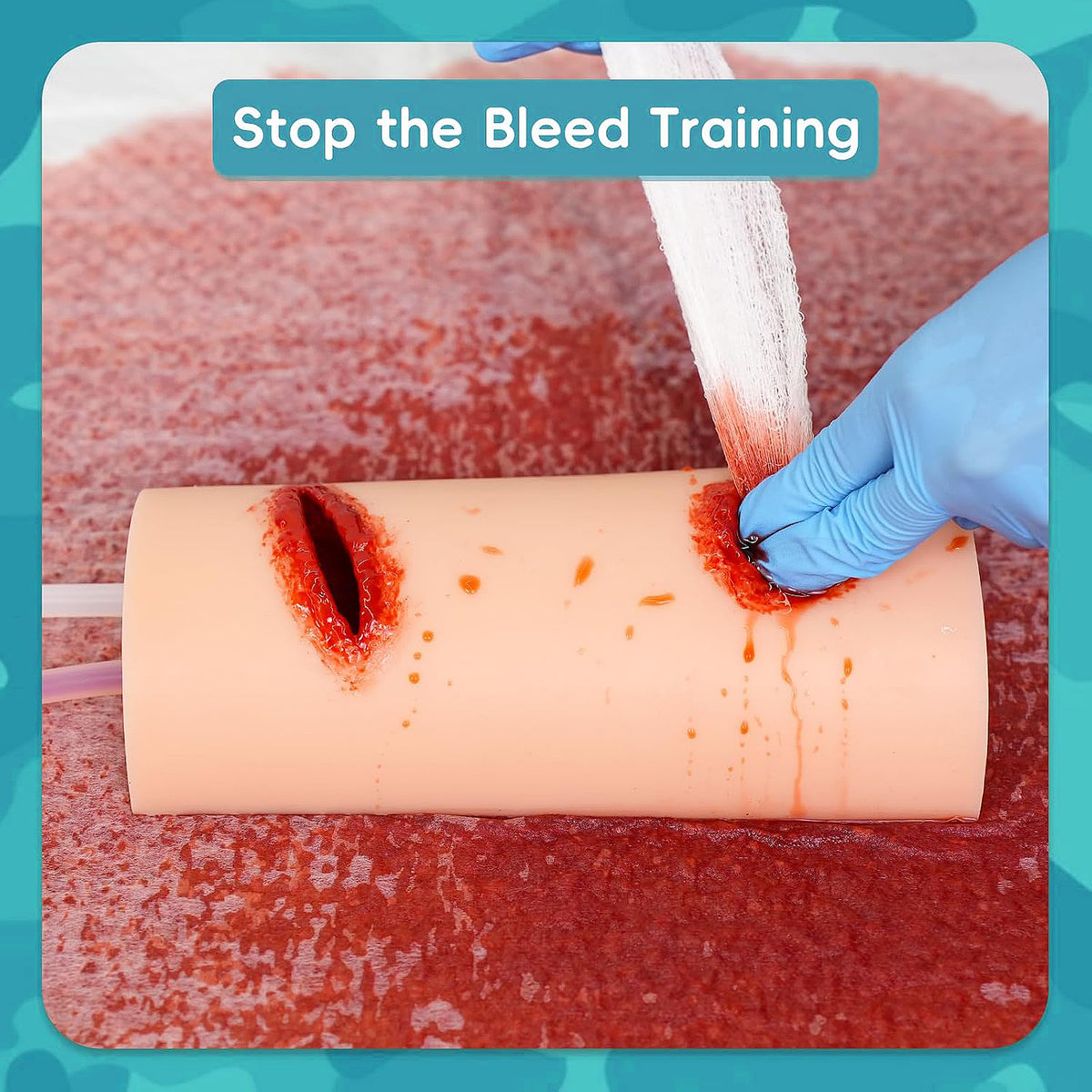 Gunshot & Laceration Wound Packing Training Simulator