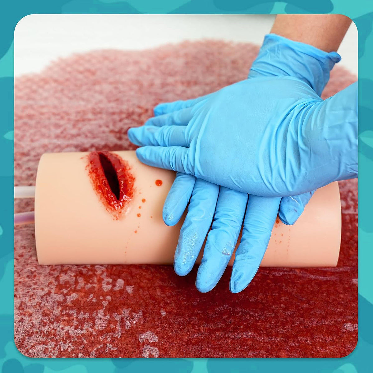 Gunshot & Laceration Wound Packing Training Simulator