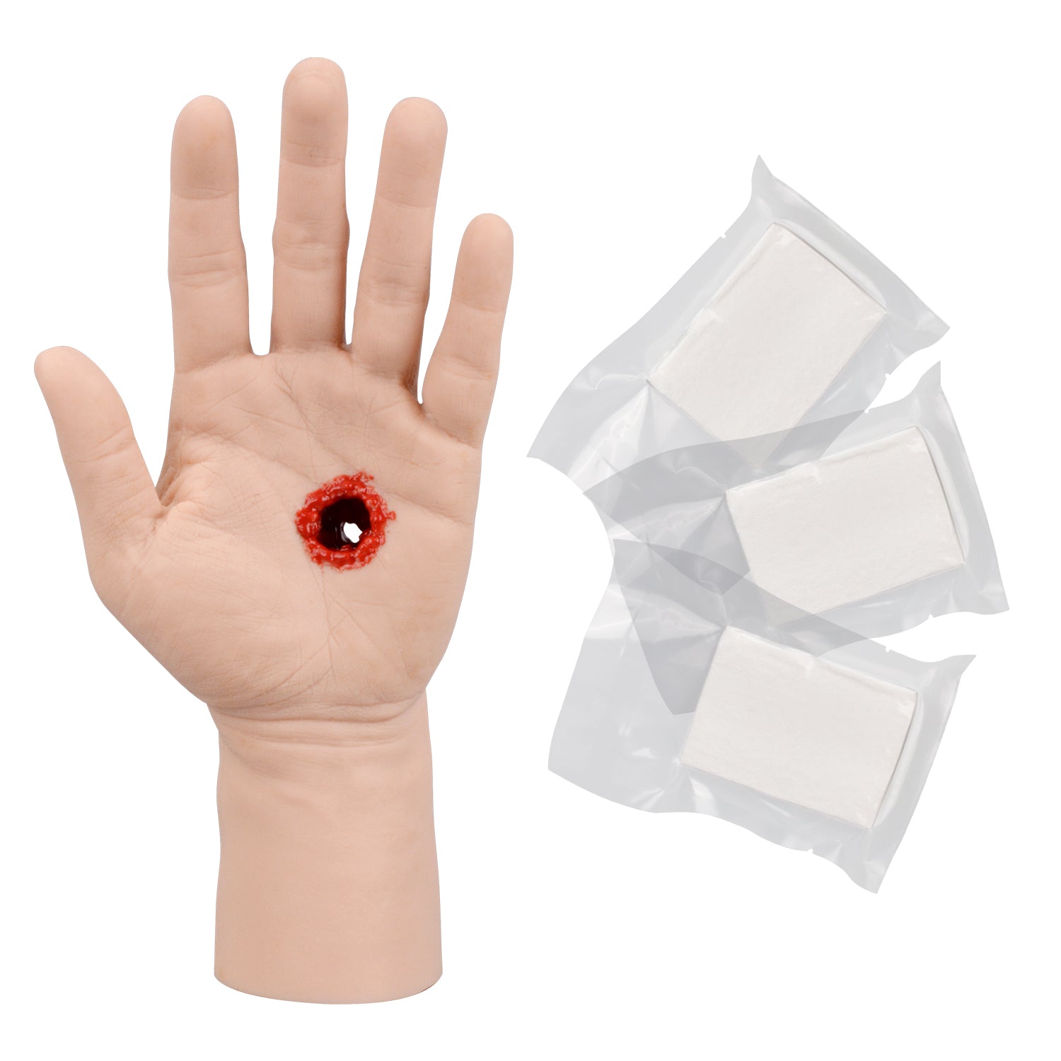 Gunshot Wound Packing & Dressing Training Hand Model